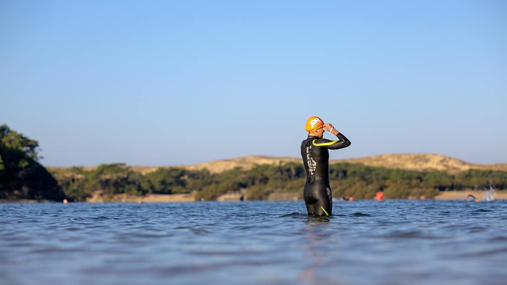 Unique marine lake without waves or current