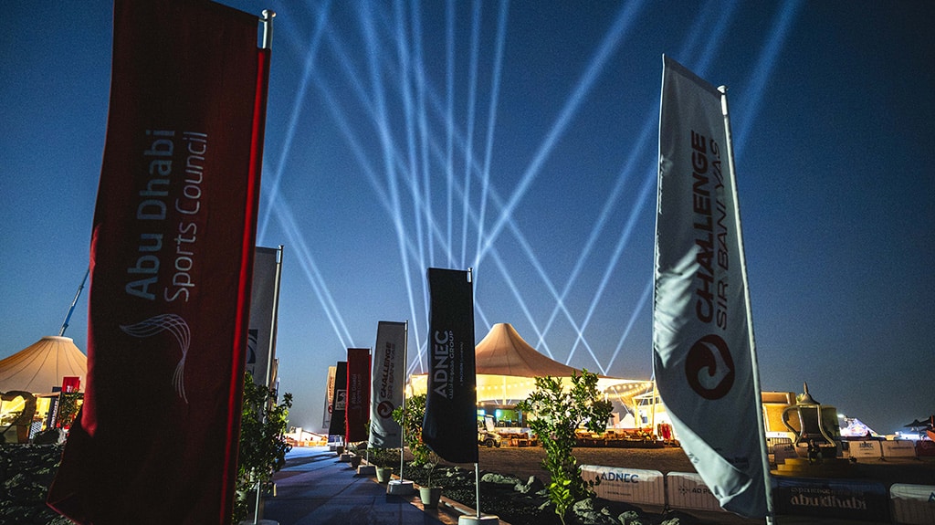 Zero-stress logistics: The most compact race village and only floating race hotel on the calendar.