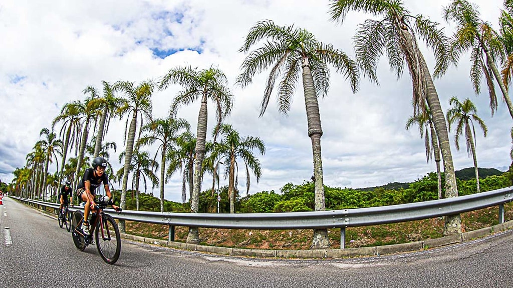 Fast, flat bike course taking in the best of the 'Magic Isle'