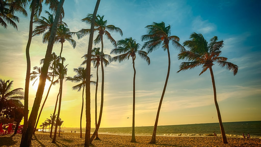 Perfect Weather: August in Fortaleza is sunny and warm, with little rain - ideal triathlon conditions