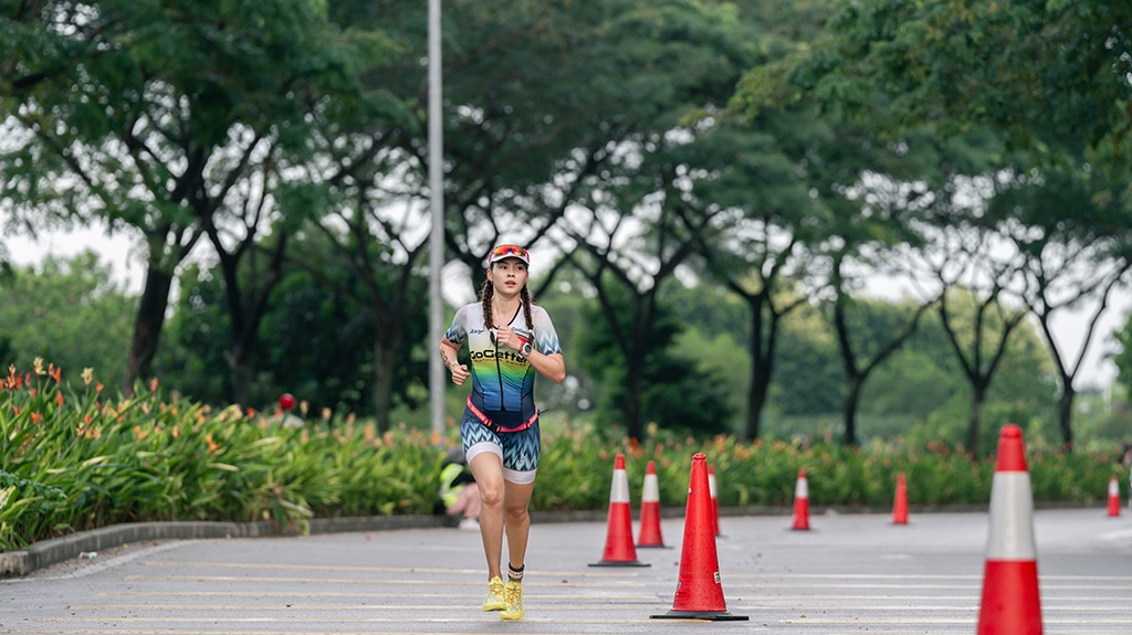 A fast flat course in a sheltered environment and beautiful warm waters