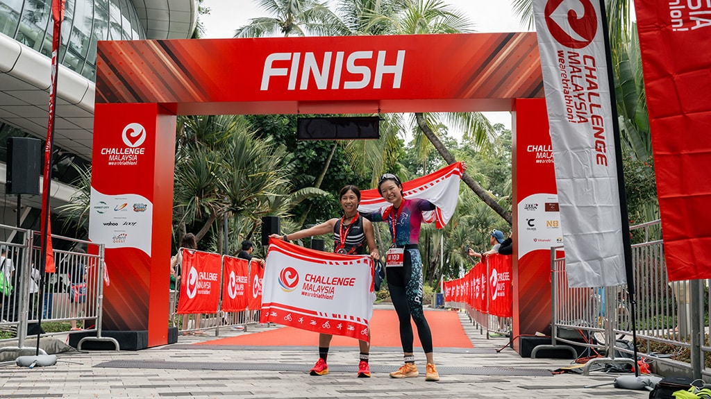 Spectator Friendly – family and supporters can watch the whole race clearly, starting with swim at the beach and the multi-lap courses for the bike and run