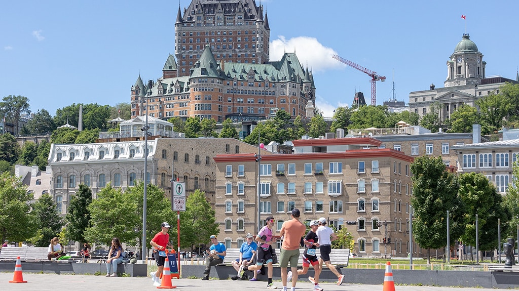 Magnificent course through the heart of Old Québec