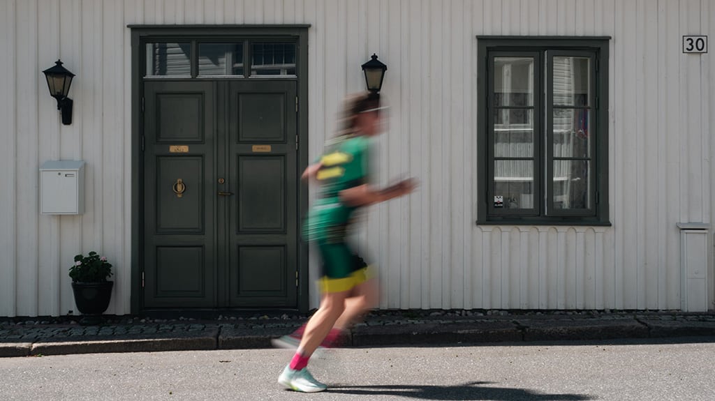 Unforgettable run through the city centre streets lined with spectators
