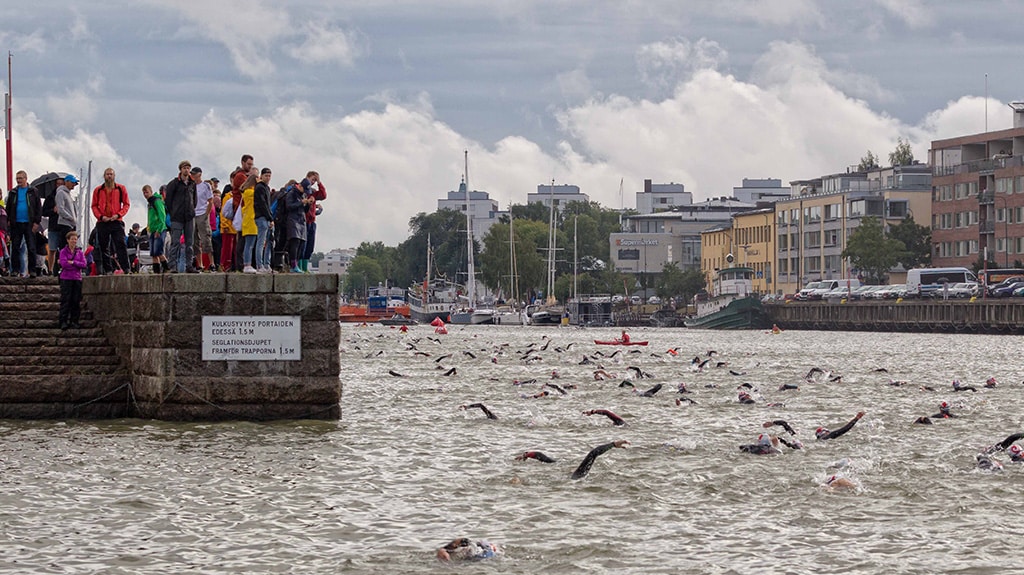 Convenient race village within walking distance of the hotels and other attractions